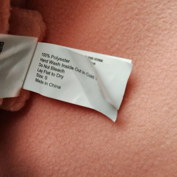 Sportpet Dog Size Small Pink Quilted Puffer Pet Winter Jacket - Picture 6 of 7